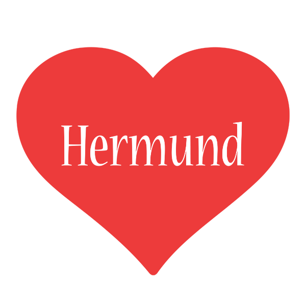 Hermund love logo