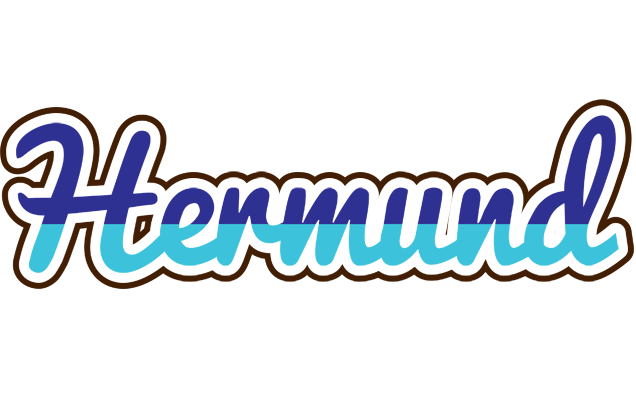 Hermund raining logo