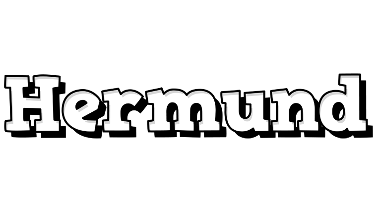 Hermund snowing logo