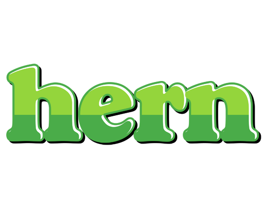 Hern apple logo