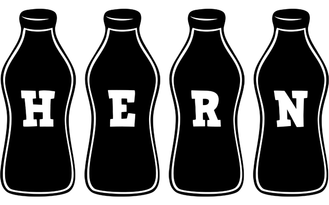 Hern bottle logo