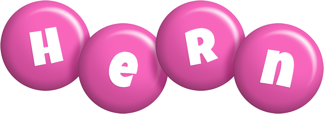 Hern candy-pink logo