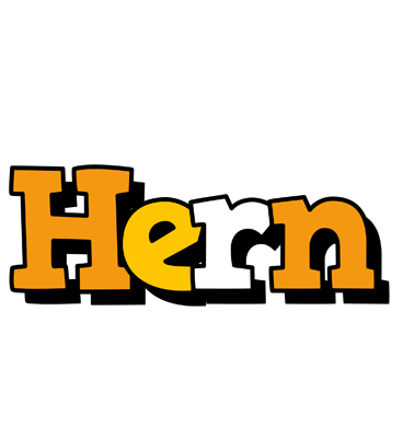 Hern cartoon logo