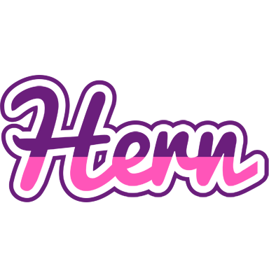 Hern cheerful logo
