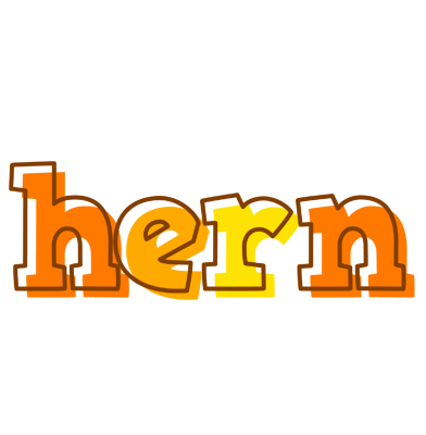 Hern desert logo