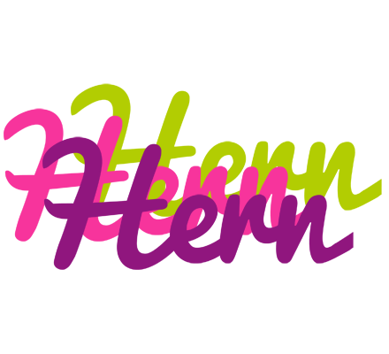 Hern flowers logo