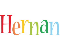 Hernan birthday logo