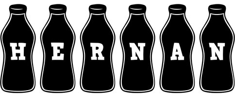 Hernan bottle logo