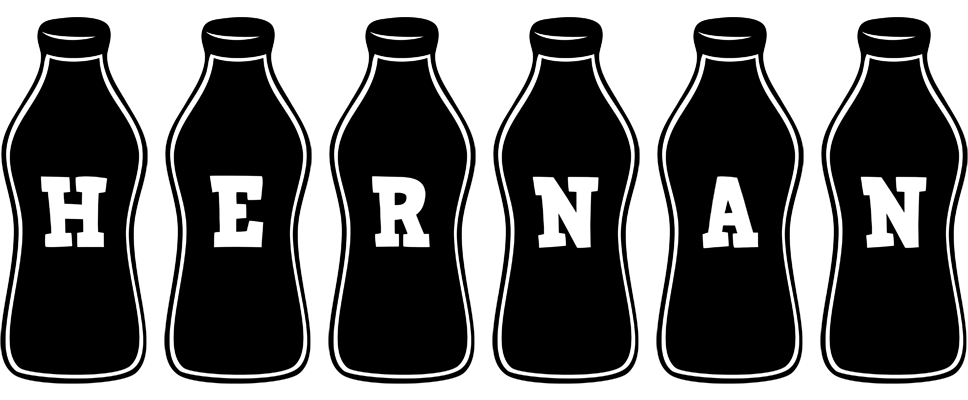 Hernan bottle logo