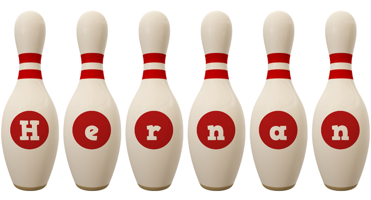 Hernan bowling-pin logo
