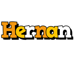 Hernan cartoon logo