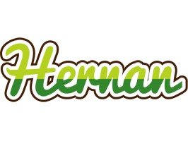 Hernan golfing logo