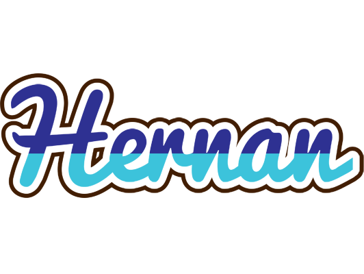 Hernan raining logo