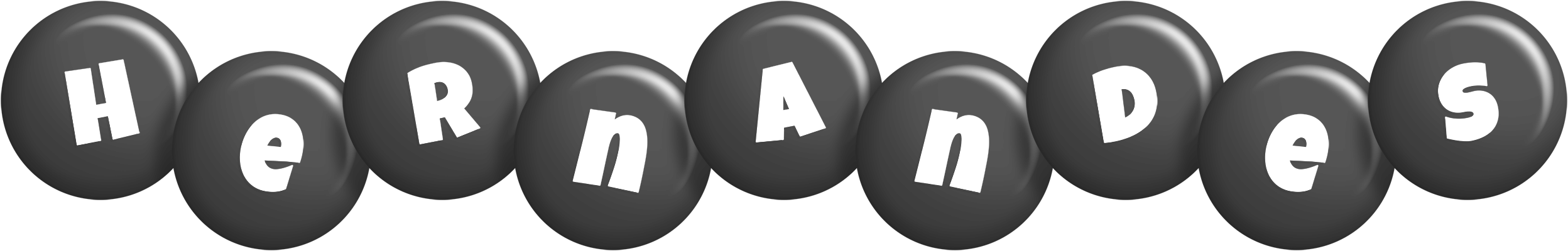Hernandes candy-black logo