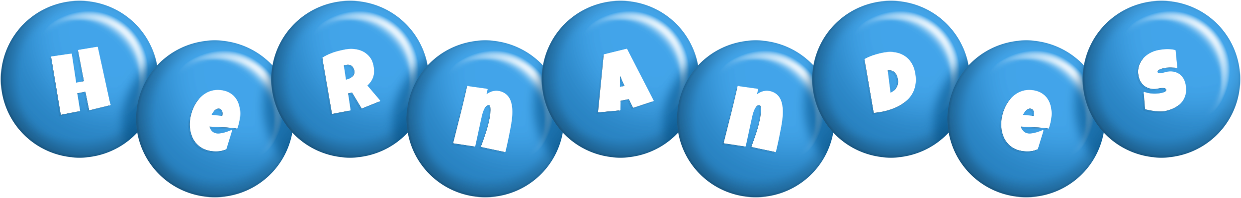Hernandes candy-blue logo
