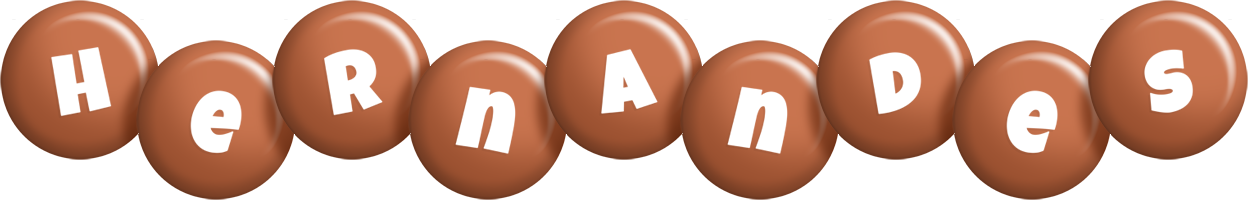 Hernandes candy-brown logo