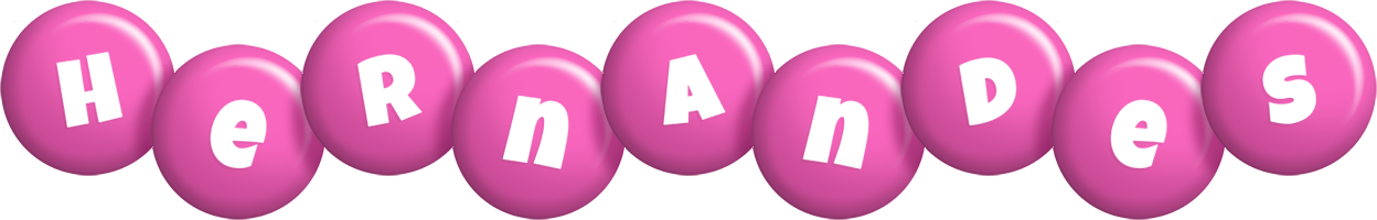 Hernandes candy-pink logo