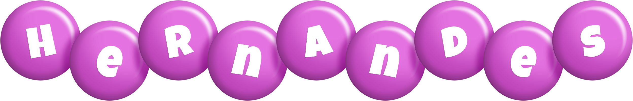 Hernandes candy-purple logo