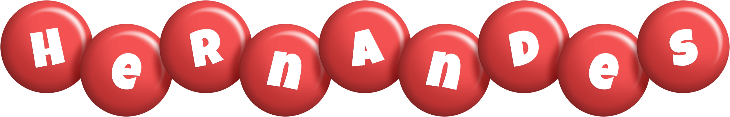 Hernandes candy-red logo