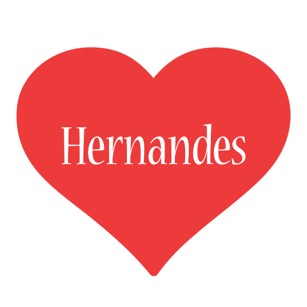 Hernandes love logo