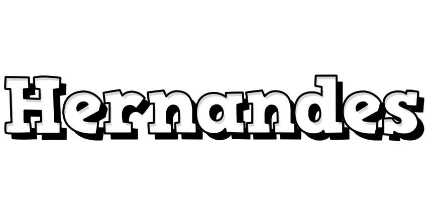 Hernandes snowing logo