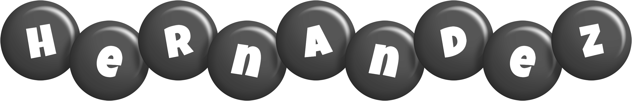 Hernandez candy-black logo