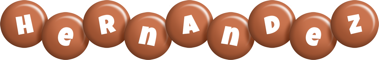 Hernandez candy-brown logo