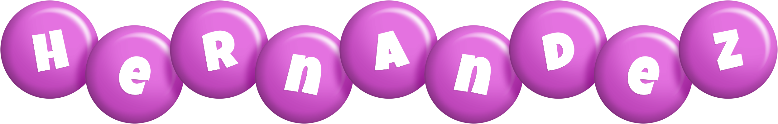 Hernandez candy-purple logo