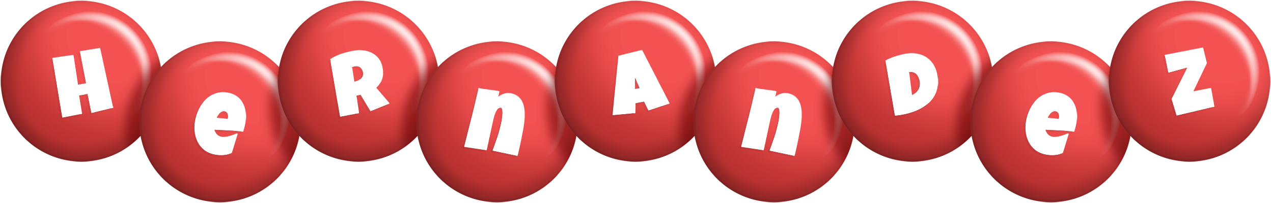 Hernandez candy-red logo