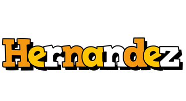 Hernandez cartoon logo