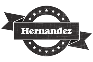 Hernandez grunge logo