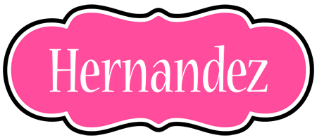 Hernandez invitation logo