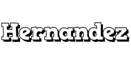 Hernandez snowing logo