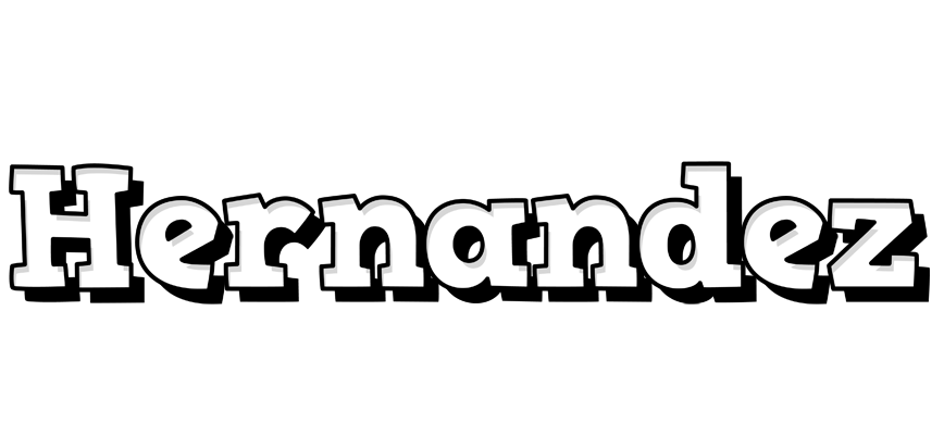 Hernandez snowing logo