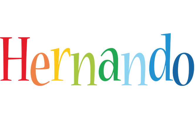 Hernando birthday logo