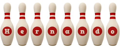 Hernando bowling-pin logo