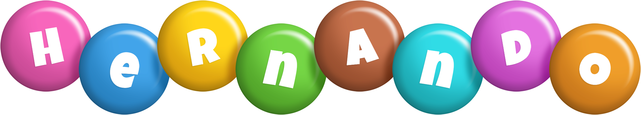Hernando candy logo