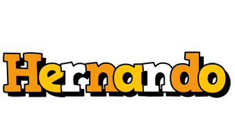 Hernando cartoon logo