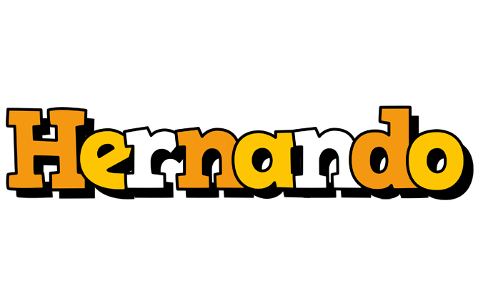 Hernando cartoon logo