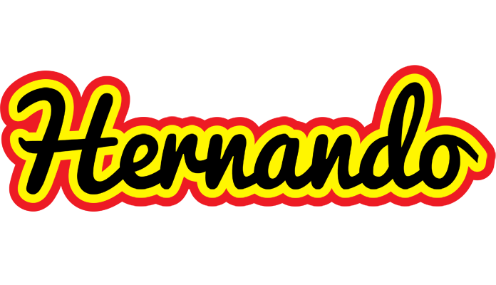 Hernando flaming logo