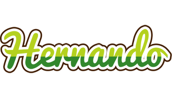 Hernando golfing logo