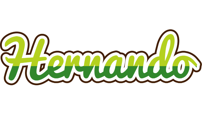 Hernando golfing logo