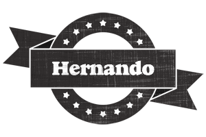 Hernando grunge logo