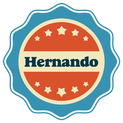 Hernando labels logo