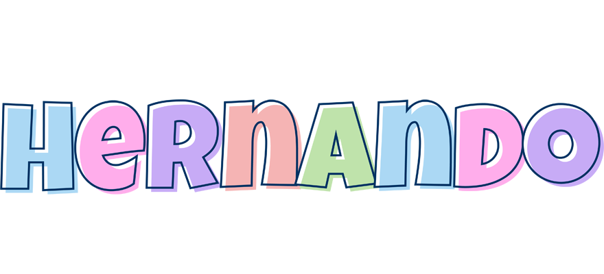 Hernando pastel logo