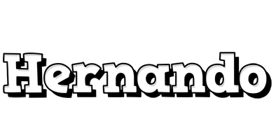 Hernando snowing logo