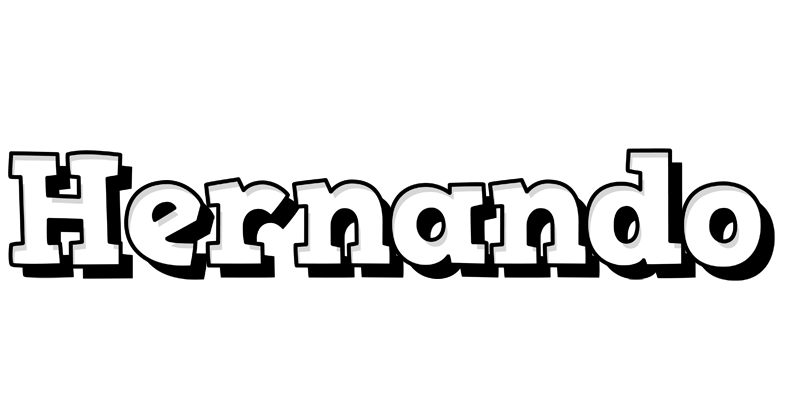Hernando snowing logo