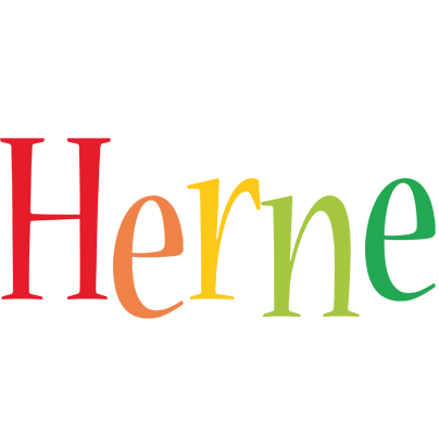 Herne birthday logo