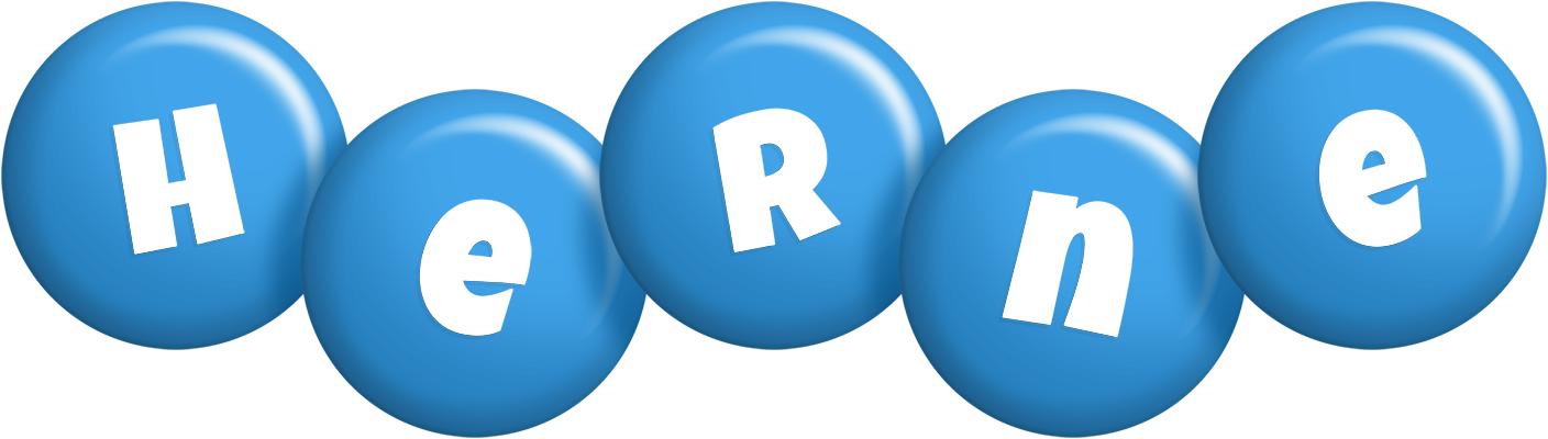 Herne candy-blue logo