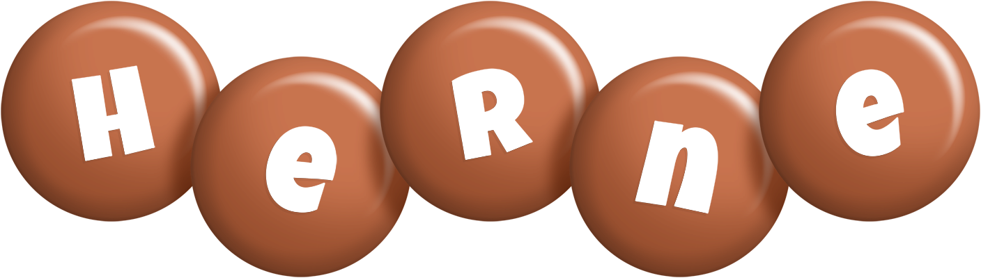 Herne candy-brown logo